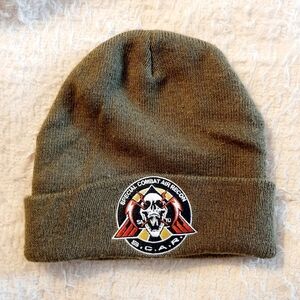 2016 Call of Duty Special Combat Air Recon S.C.A.R Army Green Knit Beanie Hat